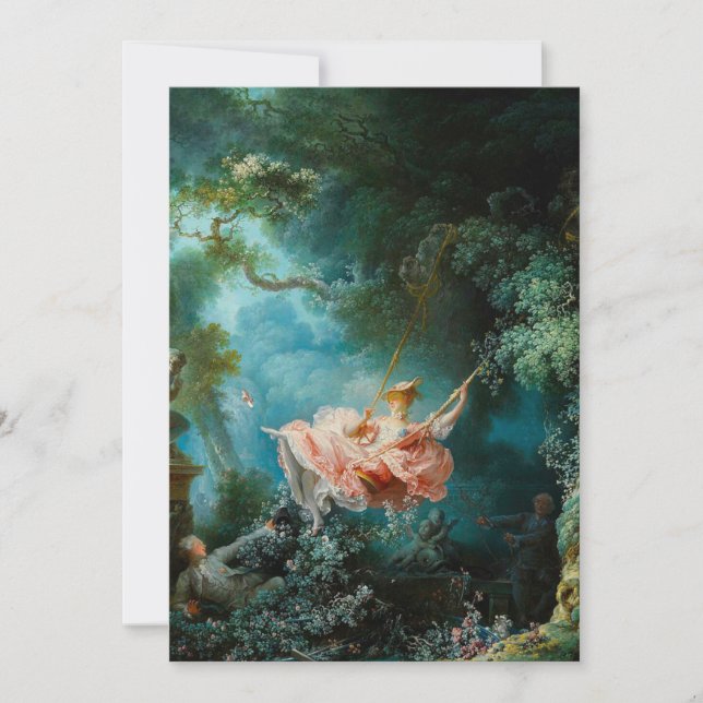 Gungstolen Fragonard Kort (Framsida)