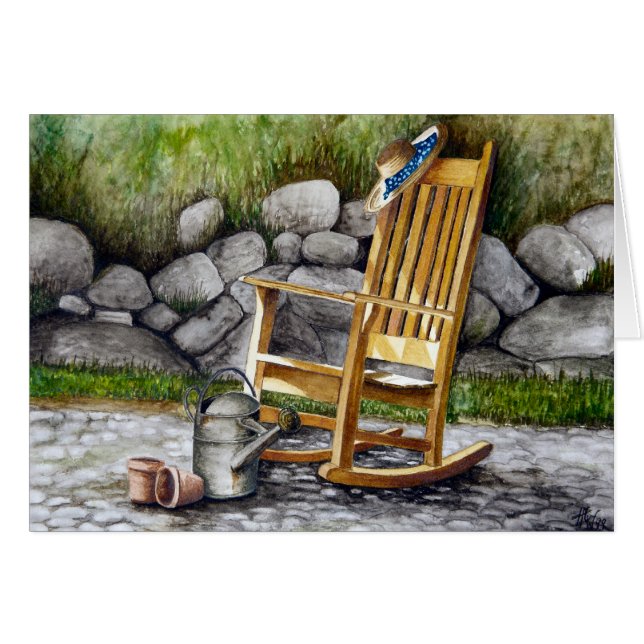 Gungstolen Hälsningskort (Framsidan Horizontal)