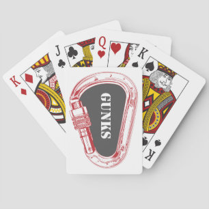 Gunks klättning Carabiner Casinokort