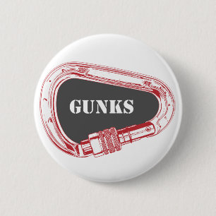 Gunks klättning Carabiner Knapp