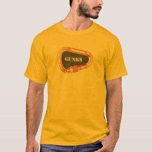 Gunks som klättrar Carabiner Tee