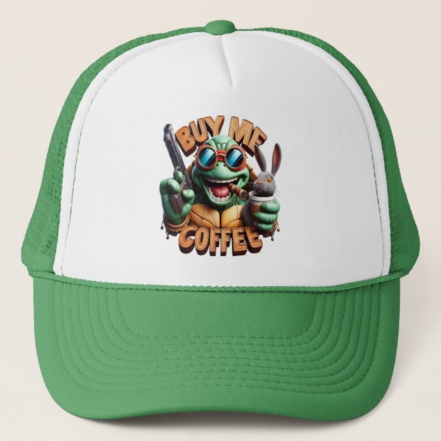 Gunmans God Brew köper en kaffe åt mig Keps (Framsida)