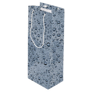 Gunmetal grått vatten droplets