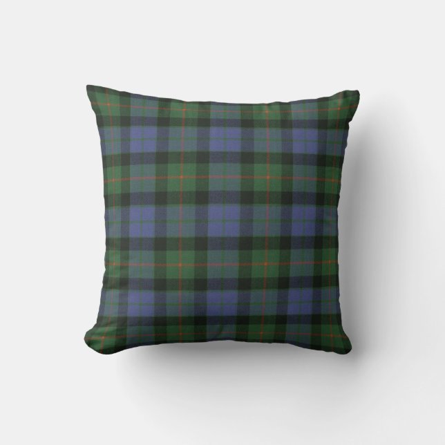 Gunn Ancient Original Scottish Tartan Kudde (Framsida)