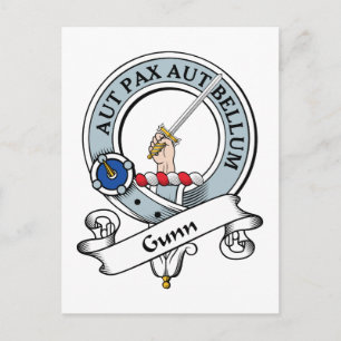 Gunn Klan Badge Vykort