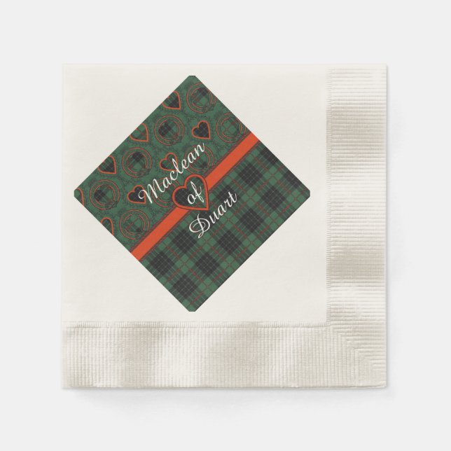 Gunn klan Play Scottish tartan Pappersservett (Framsidan)