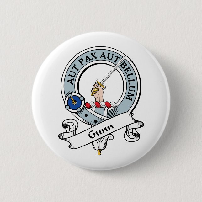Gunn klanemblem knapp (Framsida)