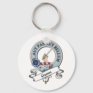 Gunn klanemblem nyckelring