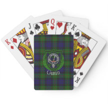 Gunn Scottish Clan Tartan & Crest