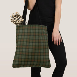 Gunn WeaobeScottish Klan Tartan Tote Bag Tygkasse