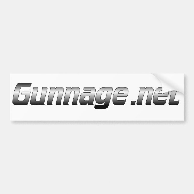 Gunnage.net Bildekal (Framsidan)