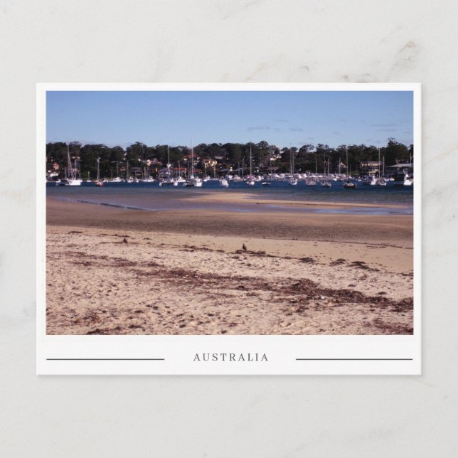 Gunnamatta Bukt vykort – Sydney Australien (Framsida)