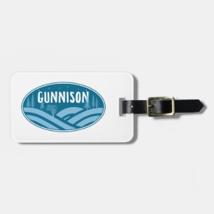 Gunnison Colorado Friluftsliv Bagagebricka