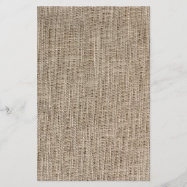 Gunny Sack-bakgrund Flygblad (Framsidan)