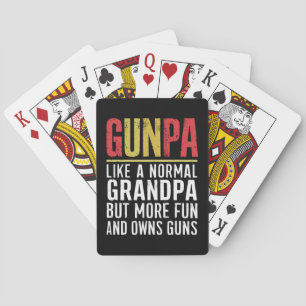 Gunpa som en vanlig morfar, men mer Roligt och äga Casinokort