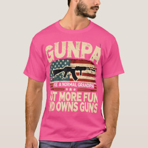 Gunpa som en vanlig morfar, men mer Roligt och äga T Shirt