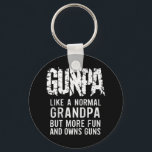 GUNPA som en vanlig morfar men mer Roligt och ägar Nyckelring<br><div class="desc">GUNPA som en vanlig morfar,  men mer Roligt och ägare till vapen</div>