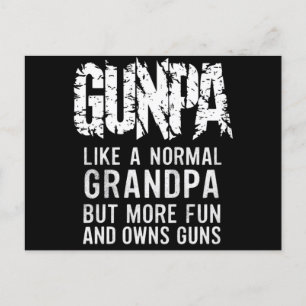 GUNPA som en vanlig morfar men mer Roligt och ägar Vykort