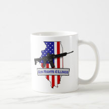 GunRights4Illinois-kaffemugg