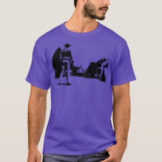 Gunrököppning Titles 50s Tv Western T Shirt