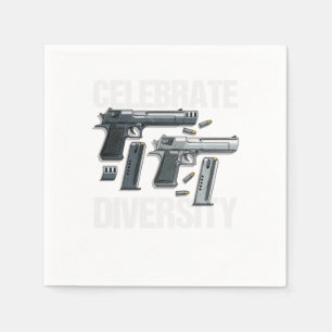 Guns 2:a ändring Gun Owner Högers Gunnery Artill Pappersservett