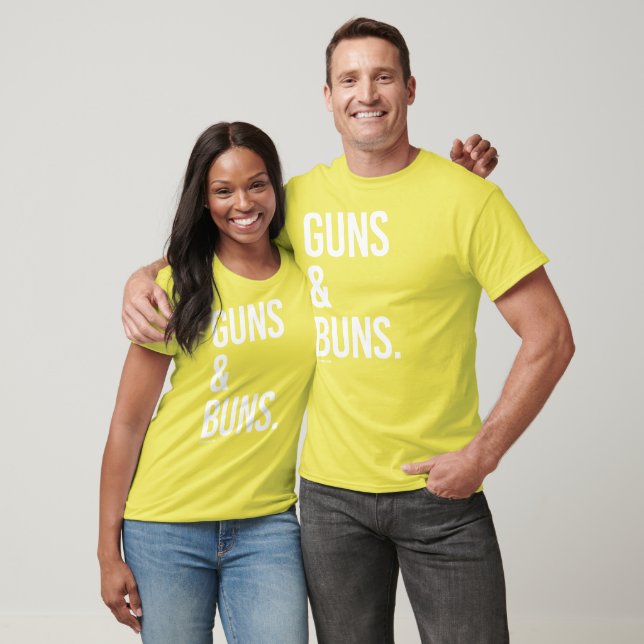 Guns and Buns Tee Shirt (Unisex)