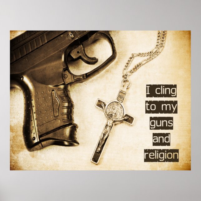 Guns and Religion Poster (Framsidan)