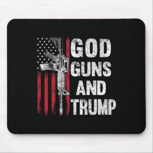 Guns and Trump 2nd Amendment Flagga Ar15 American Musmatta