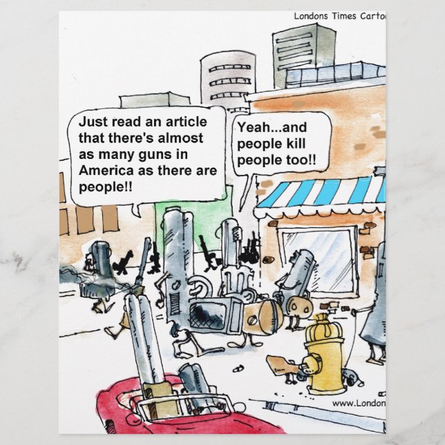 Guns Döda inte roligt presenter, teveblad och kort (Framsida)