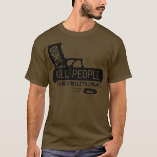 Guns dont döda folk t shirt