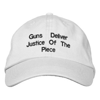 Guns Leverans Justice Personlig Justable Hat Broderad Keps