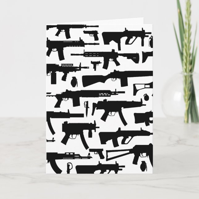 Guns mönster kort (Framsida)