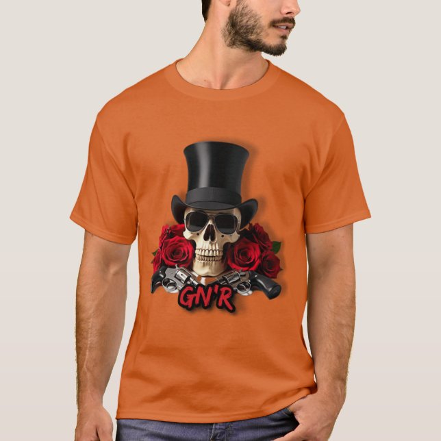 Guns N Roses roliga T Shirt (Framsida)
