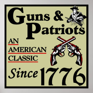 Guns & Patriots Poster