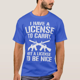 Guns Pistol Älskare Gun Owner Shooting T Shirt