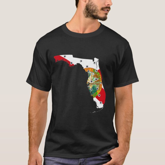 GUNSHINE STATE FLORIDA T Shirt (Framsida)