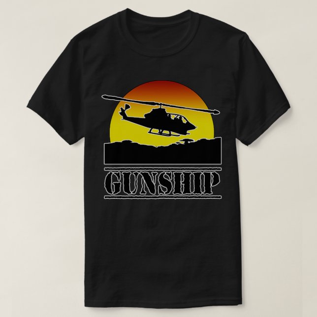 Gunship 1 t shirt (Design framsida)