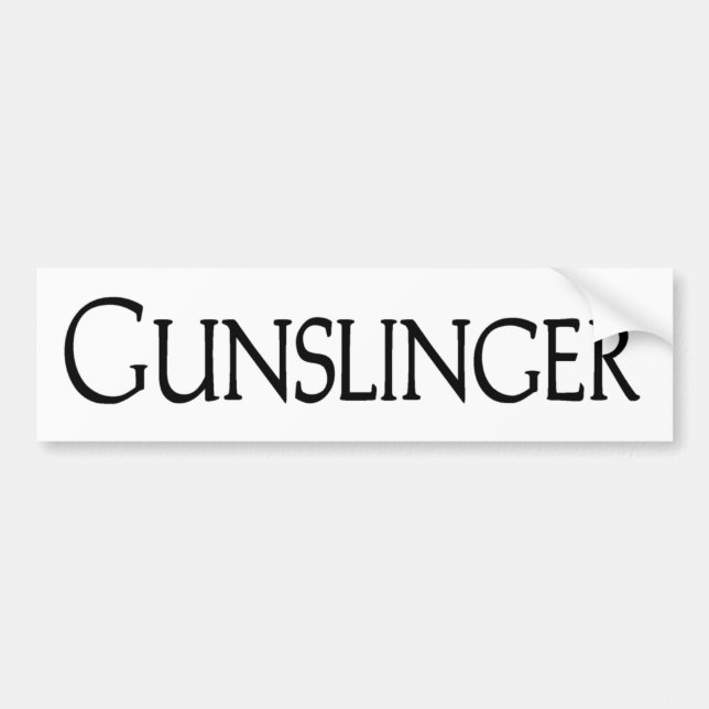 Gunslinger Bildekal (Framsidan)