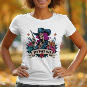 Gunslinger Bones: Odöda Cowboyen T Shirt
