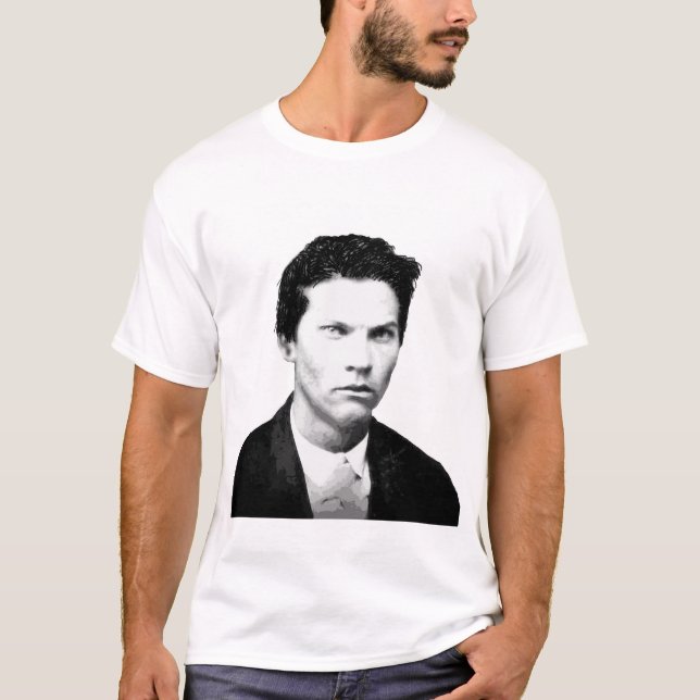 GUNSLINGER JOHN WESLEY HARDIN TEE SHIRT (Framsida)