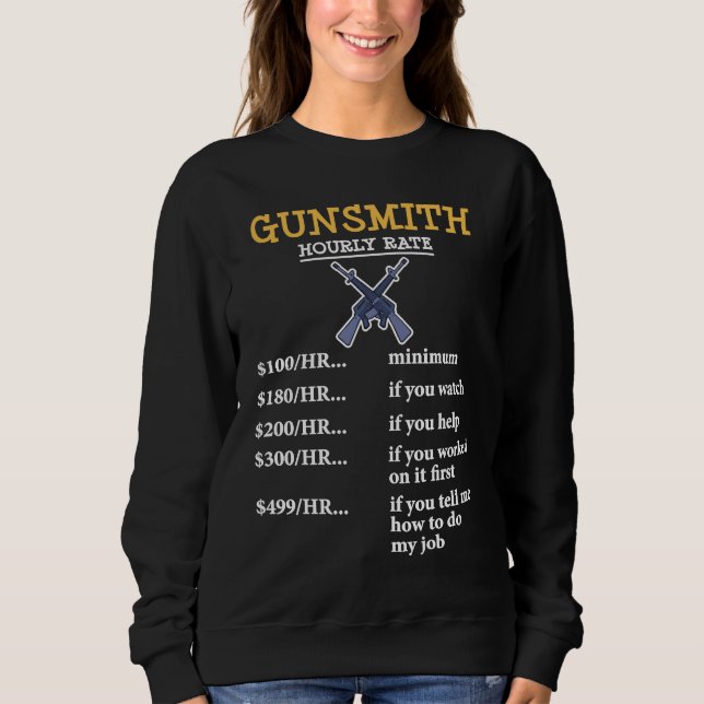 Gunsmithing Weapon Gunsmith Guns Maker Quotes  2 T Shirt (Framsida)