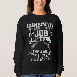 Gunsmithing Weapon Gunsmith Guns Maker Quotes  3 T Shirt