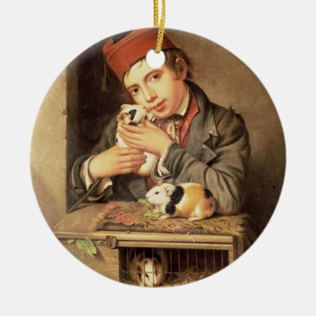 Gunstlingen Julgransprydnad Keramik (Framsidan)