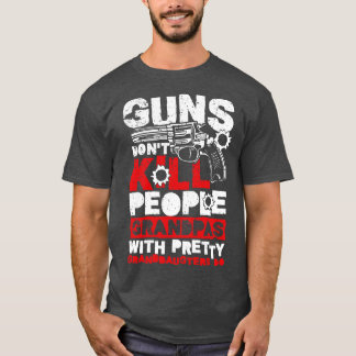 Gunt döda People roligt Familjerelationsgåva T Shirt