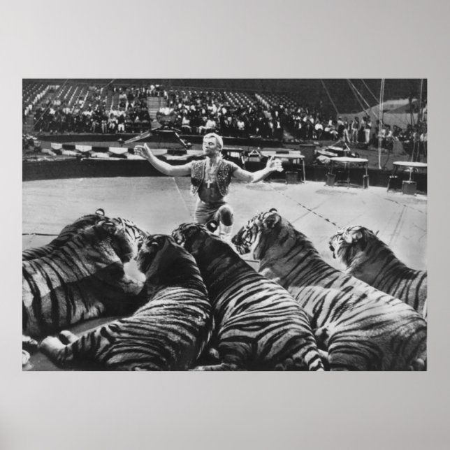 Gunther Gebel-Williams 1969 Poster (Framsidan)