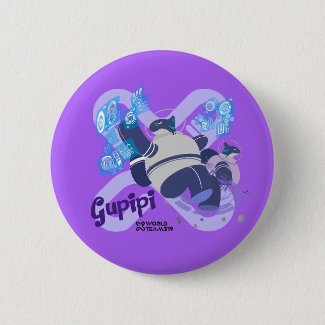 Gupipi button  knapp (Framsida)