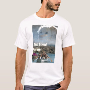 Guppa hunden - bästa vänför evigt t-shirt