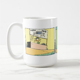 Guppa kräftan och hans korkade hatt mugg