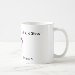 guppa steve och shannon, Steve, egennamn och Kaffemugg