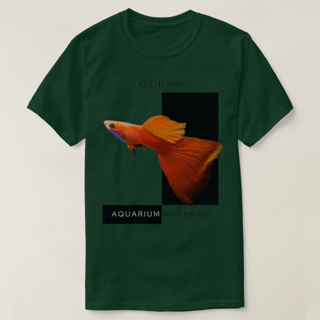 Guppy Aquarium T Shirt (Design framsida)